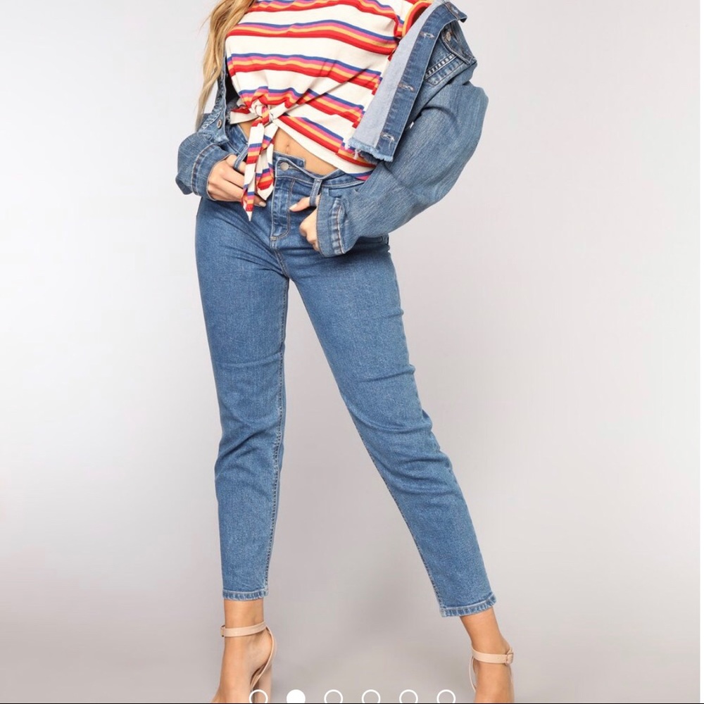 High Waist Mom Jeans